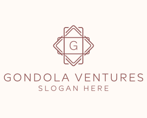 Geometric Interior Design logo design