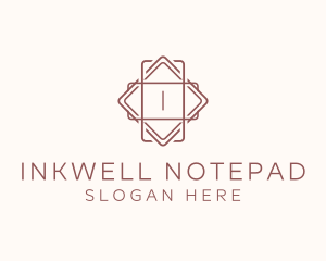 Geometric Interior Design logo design