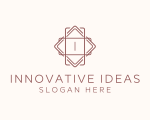 Geometric Interior Design logo design