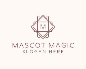 Geometric Interior Design logo design