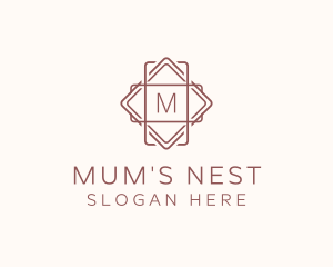 Geometric Interior Design logo design