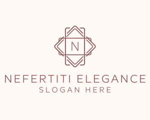 Geometric Interior Design logo design