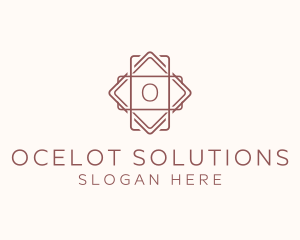 Geometric Interior Design logo design