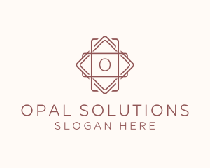 Geometric Interior Design logo design