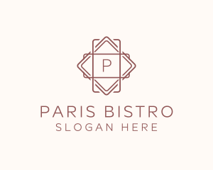 Geometric Interior Design logo design