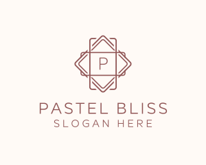 Geometric Interior Design logo design