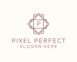 Geometric Interior Design logo design