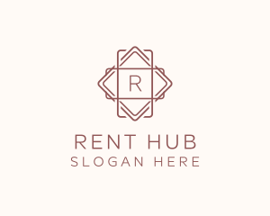 Geometric Interior Design logo design