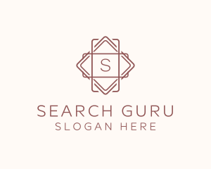 Geometric Interior Design logo design