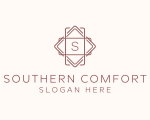 Geometric Interior Design logo design