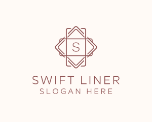 Geometric Interior Design logo design