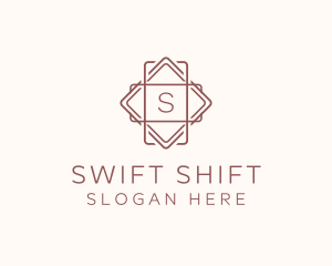 Geometric Interior Design logo design