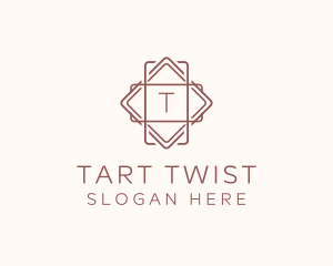 Geometric Interior Design logo design