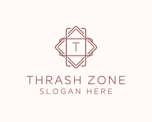 Geometric Interior Design logo design