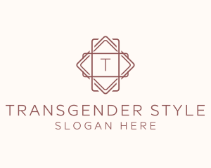 Geometric Interior Design logo design