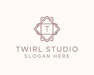 Geometric Interior Design logo design