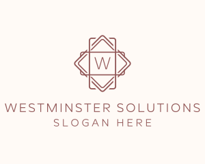 Geometric Interior Design logo design