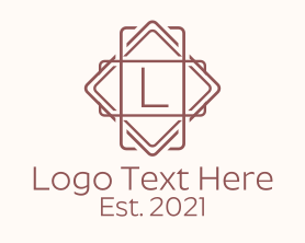 Letter - Interior Design Letter logo design