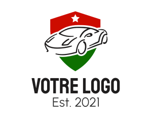 Racing - Auto Detailing Car Insurance logo design