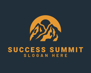 Nature Mountain Summit logo design