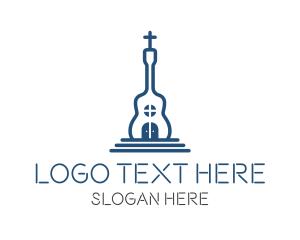 Christian Church Music logo design