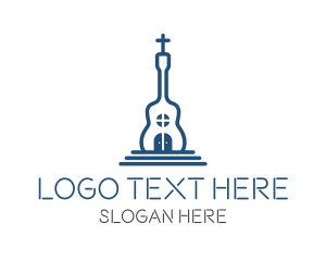Evangelical - Christian Church Music logo design