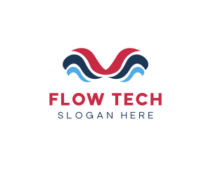 Splash Liquid Waves logo design