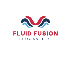 Splash Liquid Waves logo design