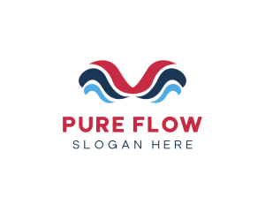 Splash Liquid Waves logo design