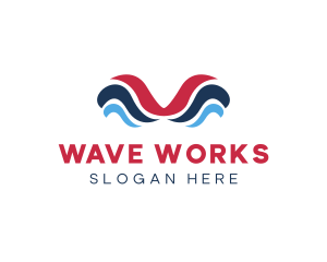 Splash Liquid Waves logo design