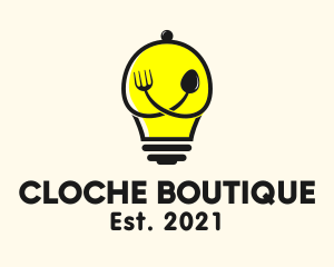 Cloche - Kitchenware Cloche Bulb logo design