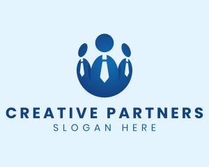 Recruitment Professional Employee logo design