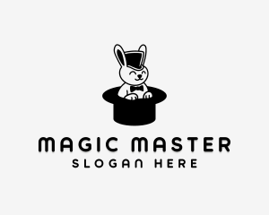 Rabbit Hat Magic logo design