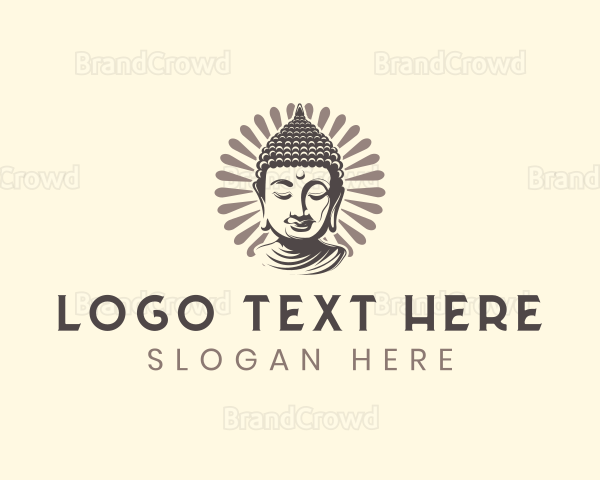 Religious Spiritual Buddha Logo