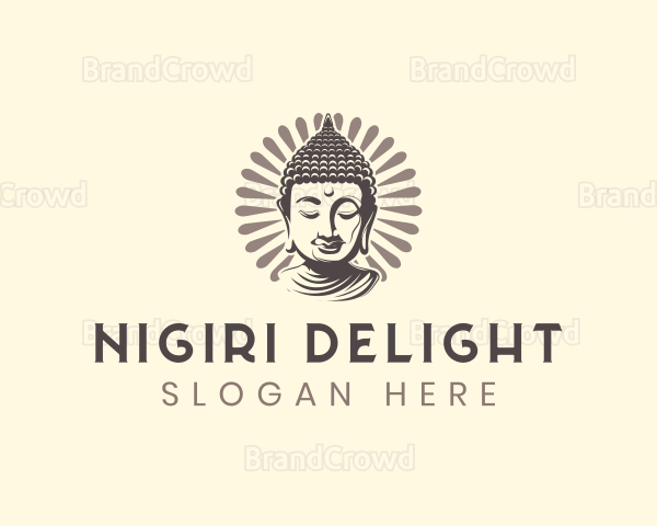 Religious Spiritual Buddha Logo