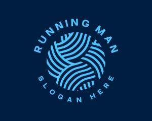 Wave - Wave Yarn Pattern logo design