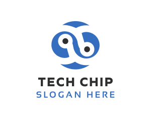 Microchip - Circuit Loop Technology logo design