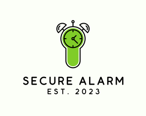 Alarm - Stopwatch Alarm Clock logo design