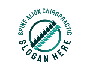 Spinal Cord Plant  logo design