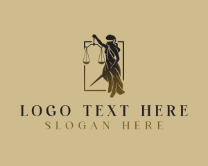 Judge - Legal Court Justice logo design