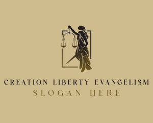 Legal Court Justice logo design