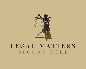 Legal Court Justice logo design