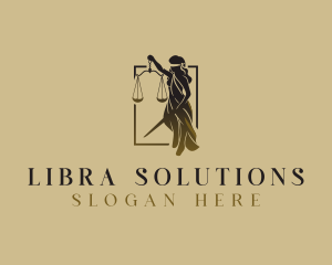 Libra - Legal Court Justice logo design