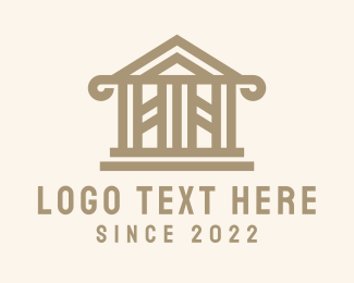 Pantheon Architecture Building Logo Maker