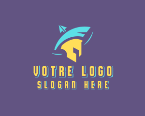 Streamer - Spartan Knight Clan logo design