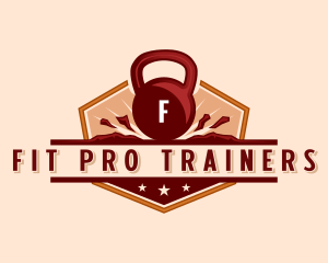 Kettlebell Gym Fitness logo design