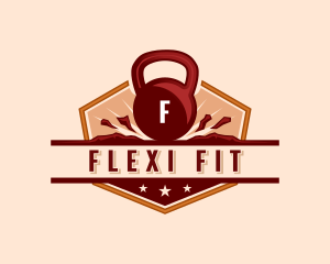 Kettlebell Gym Fitness logo design