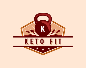 Kettlebell Gym Fitness logo design