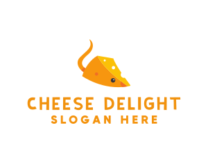 Cheese - Little Cheese Mouse logo design