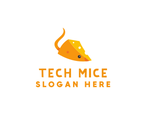 Mice - Little Cheese Mouse logo design